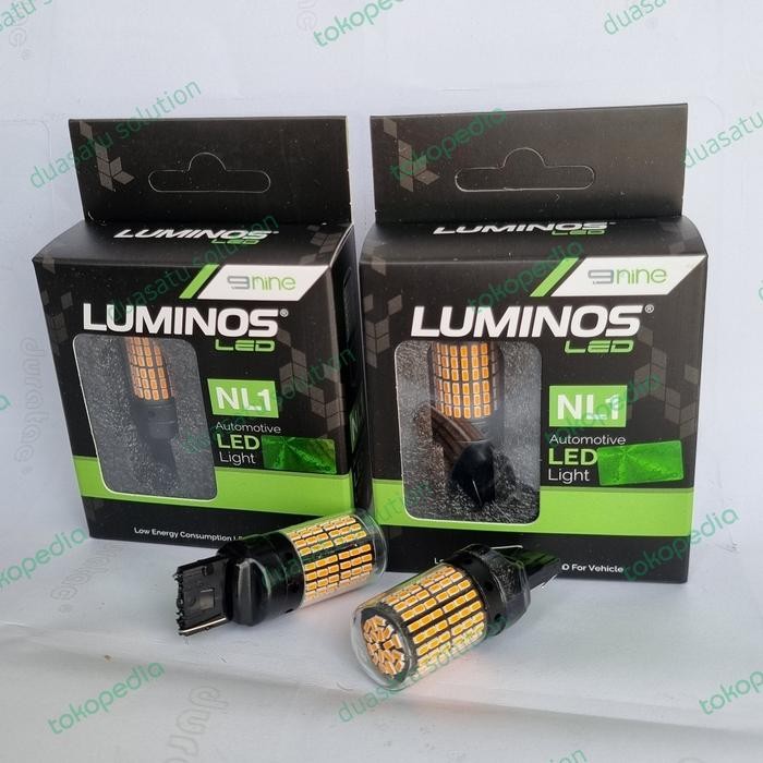 COD Bohlam LED Sen Sein Kuning Super Bright T20 Tancep - Putih
