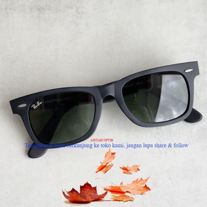Kacamata Rayban  Wayfarer Square Rb2151 Flat Size 52mm Authentic Fullset Box Ori
