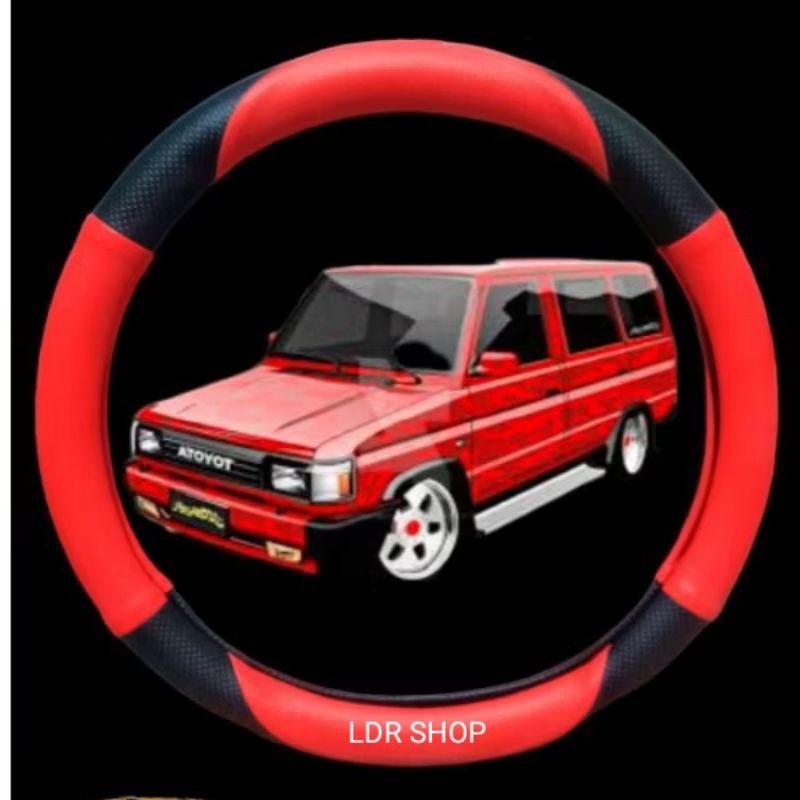 [PREMIUM ORIGINAL] cover sarung stir pelindung stir mobil kijang super/kijang kapsul