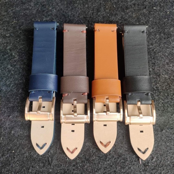 STRAP TALI JAM KULIT 22MM QUICK RELEASE LEATHER STRAP TALIJAM 22 MM