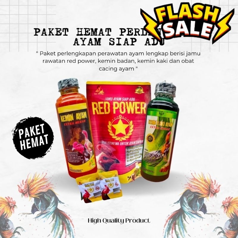 Vitamin Ayam Jago Kuat ( PAKET HEMAT ) Perlengkapan siap adu jamu kemin getah gambir dan obat cacing