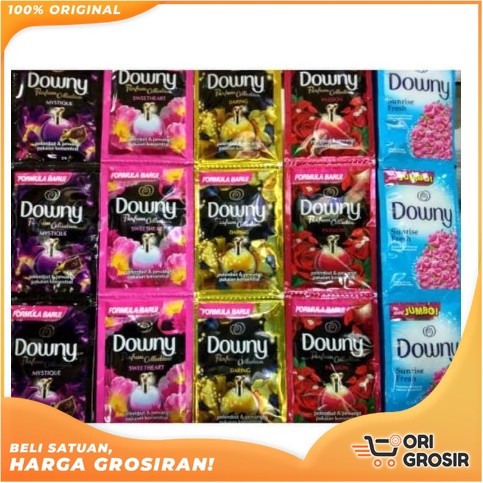 ORI GROSIR | Downy Sachet Pewangi Pakaian Renceng isi 12 Sachet 18ml