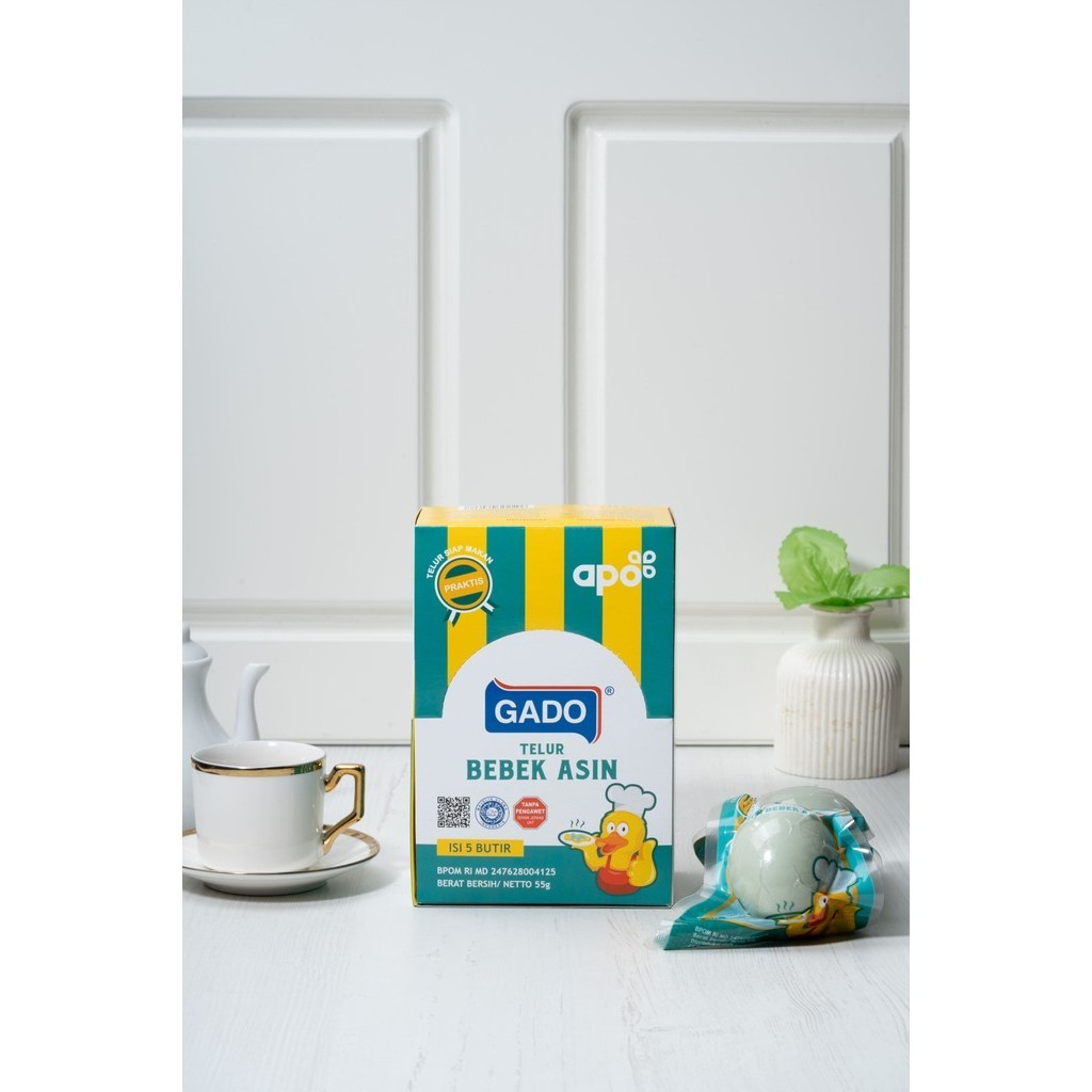 

Gado Telur Bebek Asin Kekinian