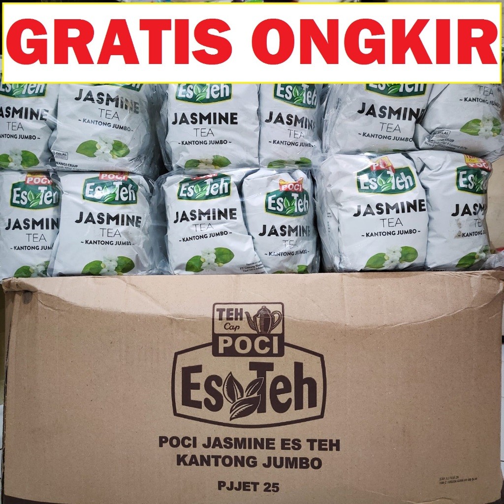 

Teh Poci Jasmine & Vanilla BOS (10 Bungkus) Celup Jumbo 100gr
