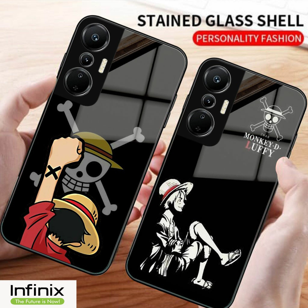 Softcase Glass Case Infinix Hot 20s Terbaru [SK-36] Case Infinix Hot 20i Hot 20 - Casing Handphone H