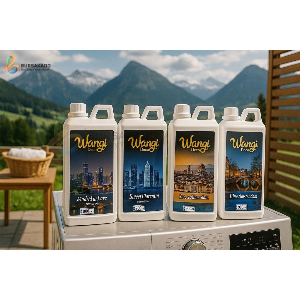 Pelicin Laundry Pakaian 1 Liter Wangi Desa / Super Laundry Pelicin & Pewangi Tahan Lama