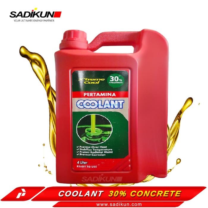 PERTAMINA COOLANT 30% CONCENTRATE 4Ltr