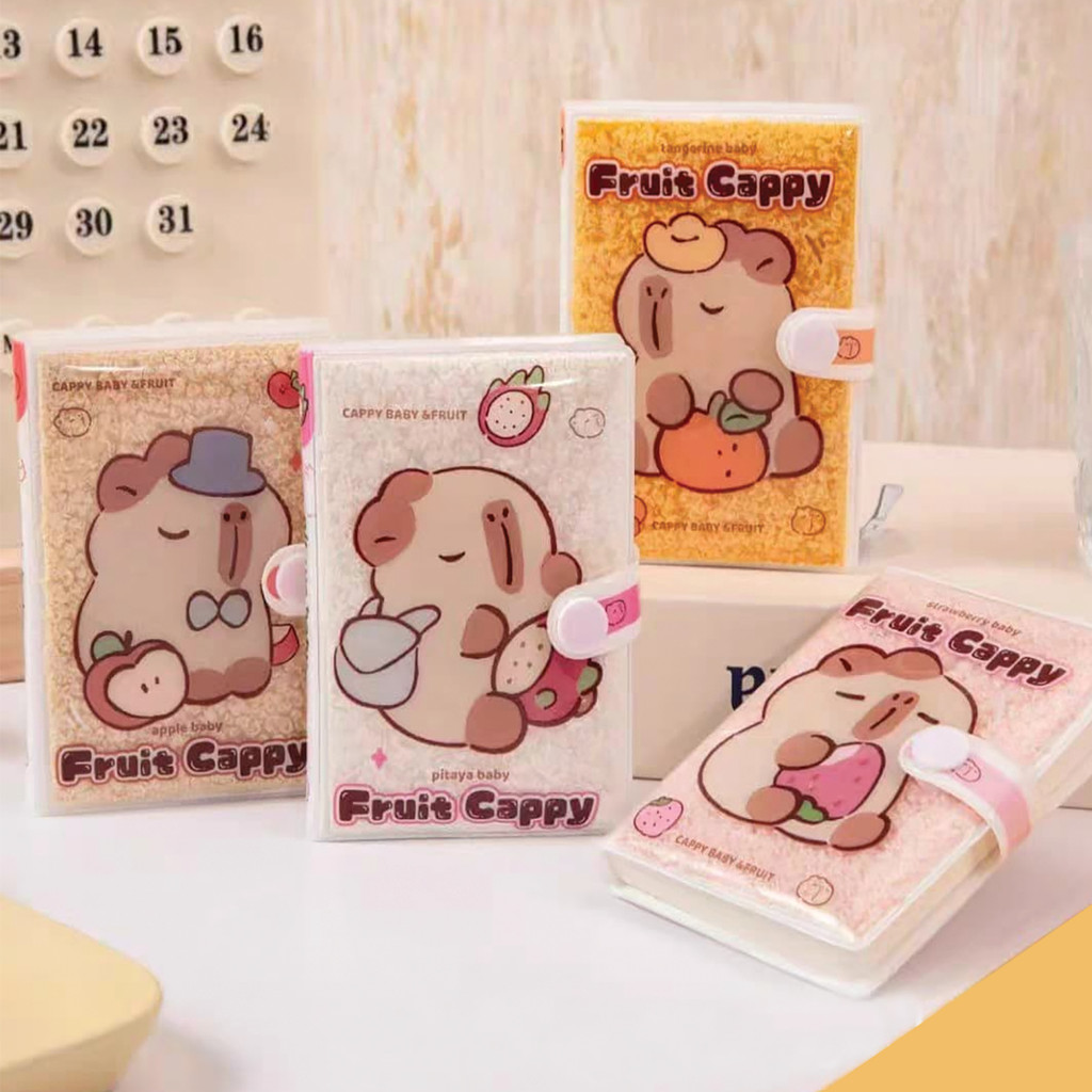 

Notebook Diary Kecil Buku Catatan Kantong Saku Fruit Cappy Ukuran A7 - 9934