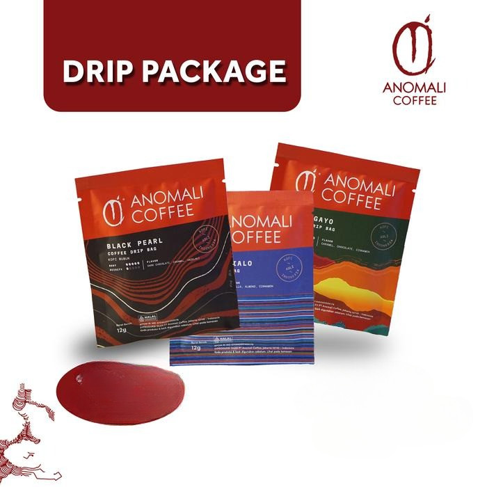 

ANOMALI COFFEE PAKET Coffee Drip - 15 Pcs