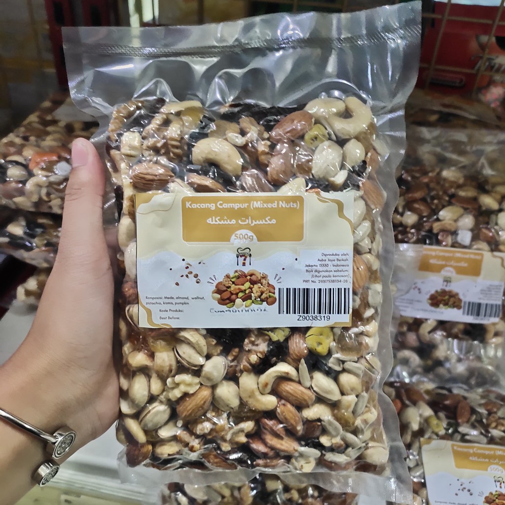 

ASBA MIXED NUTS 500GR