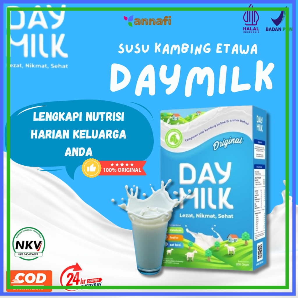 

DAYMILK Original - Bantu Menambah Nutrisi Keluarga & Menjaga Tulang Sendi