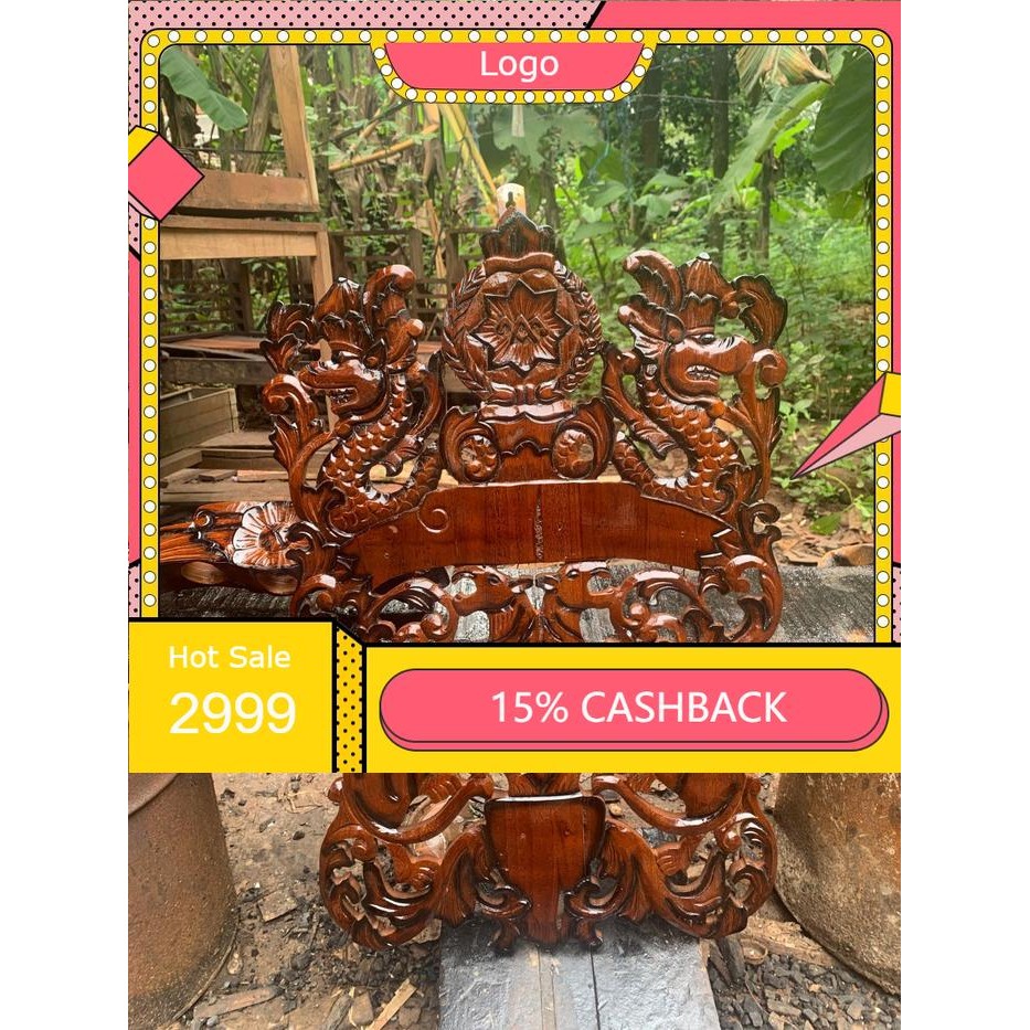 blawong keris dari kayu mahoni ukir kepala naga finihingan bk Keris sengkelat majapahit mataram kart