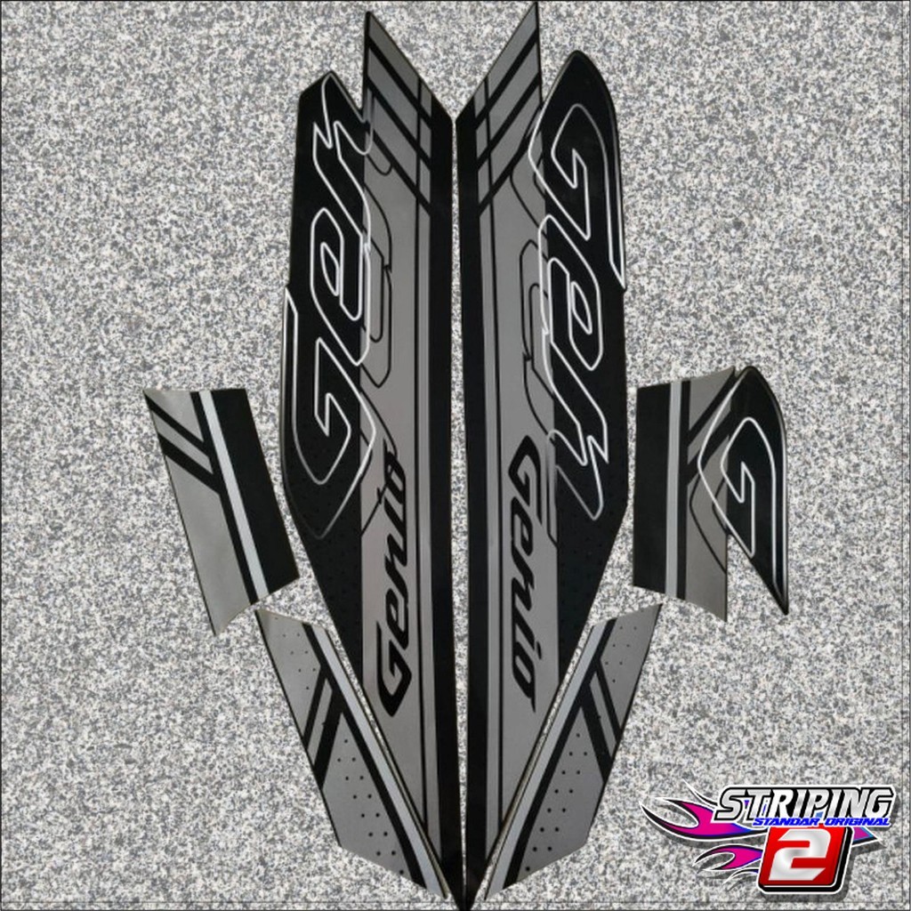 stiker striping honda genio 2021