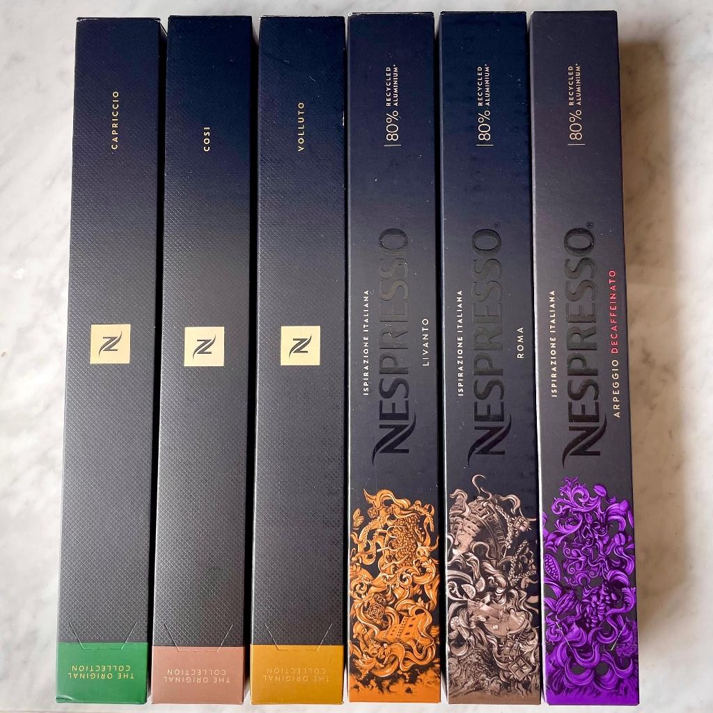 

CLearancE SALE Nespresso coffee 10 capsules original master origin original espresso collection ready stock 100% original