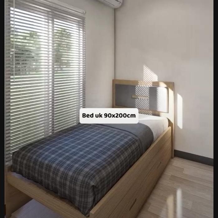 paket hemat interior furniture kamar kecil mungil minimalis modern custom