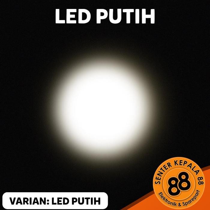 DONY Senter Kepala Dony MS 303 / MS 178 / KL 178 Cas LED Terang Jarak - LED PUTIH