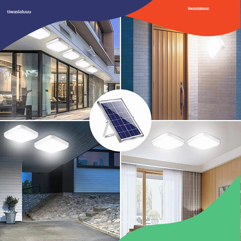 Lampu Tenaga Surya Solar Ceiling Lampu Lampu Solar Lampu plafon minimalis rumah Tenaga Surya LED Mod