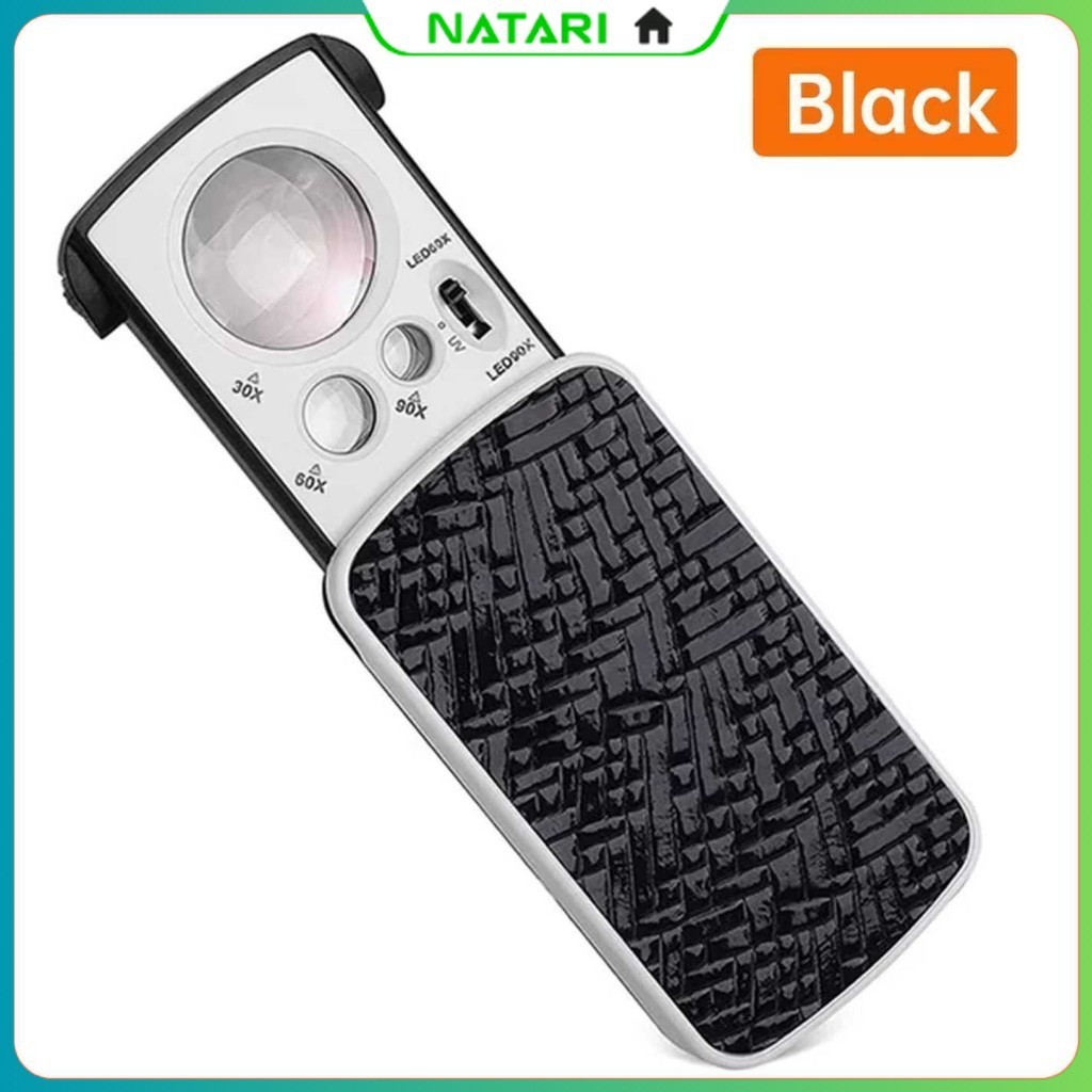 

Kaca Pembesar Magnifying Glass Jewelry Repair Tool with LED - NO.774-3ZX1