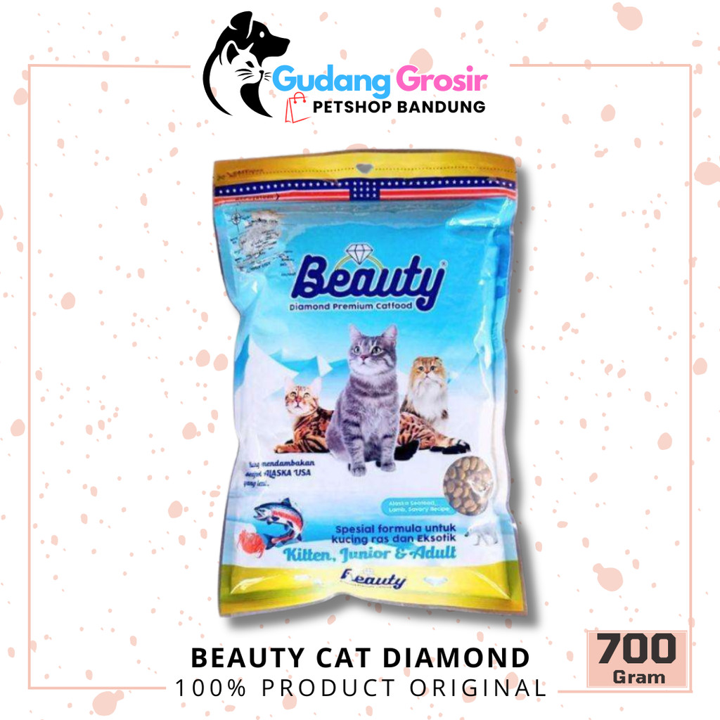 Beauty Diamond Cat food Spesial Urinary 700gr Untuk Kitten & Adult