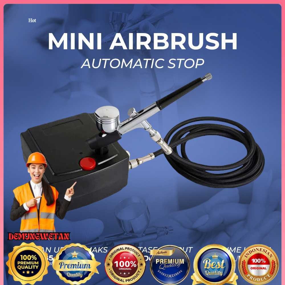 

Humble Mini Airbrush Automatic Stop Double Action Spray Paint Art - T100