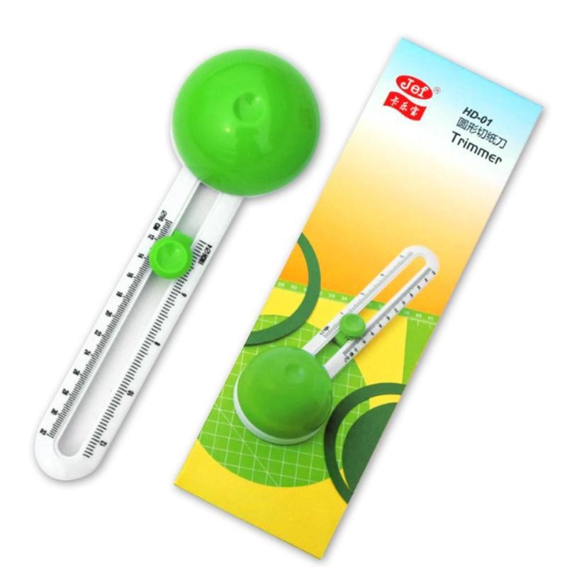 

1PC Circle Cutter Round Cutting Knife Model Patchwork Compass Circular Paper Scrapbooking Cards Cutters