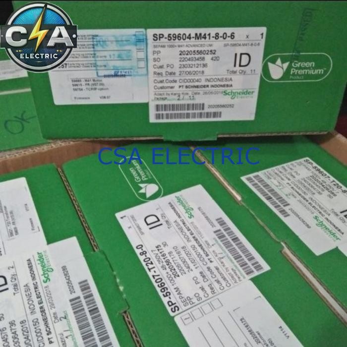 SCHNEIDER SEPAM 1000+ M41 ADVA SP-59604-M41-8-0-6 /SEPAM M41 SCHNEIDER