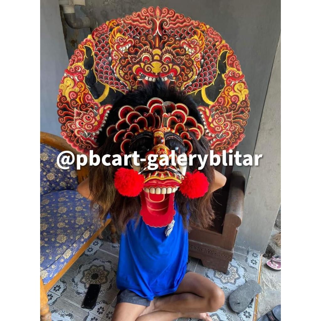 Barongan telon/barongan telon ukuran pentas/barongan telon kelas pentas/barongan telon pentas