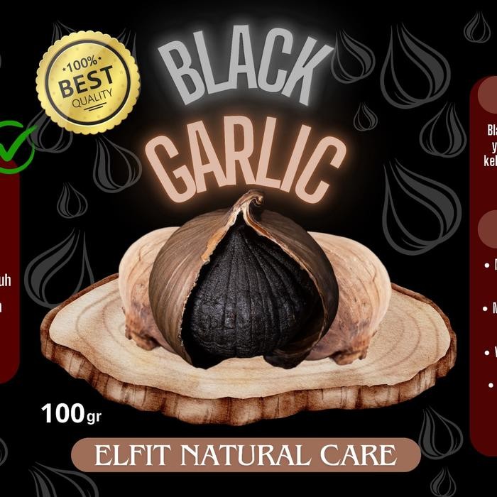 

BLACK GARLIC TUNGGAL JUMBO 100%ORIGINAL
