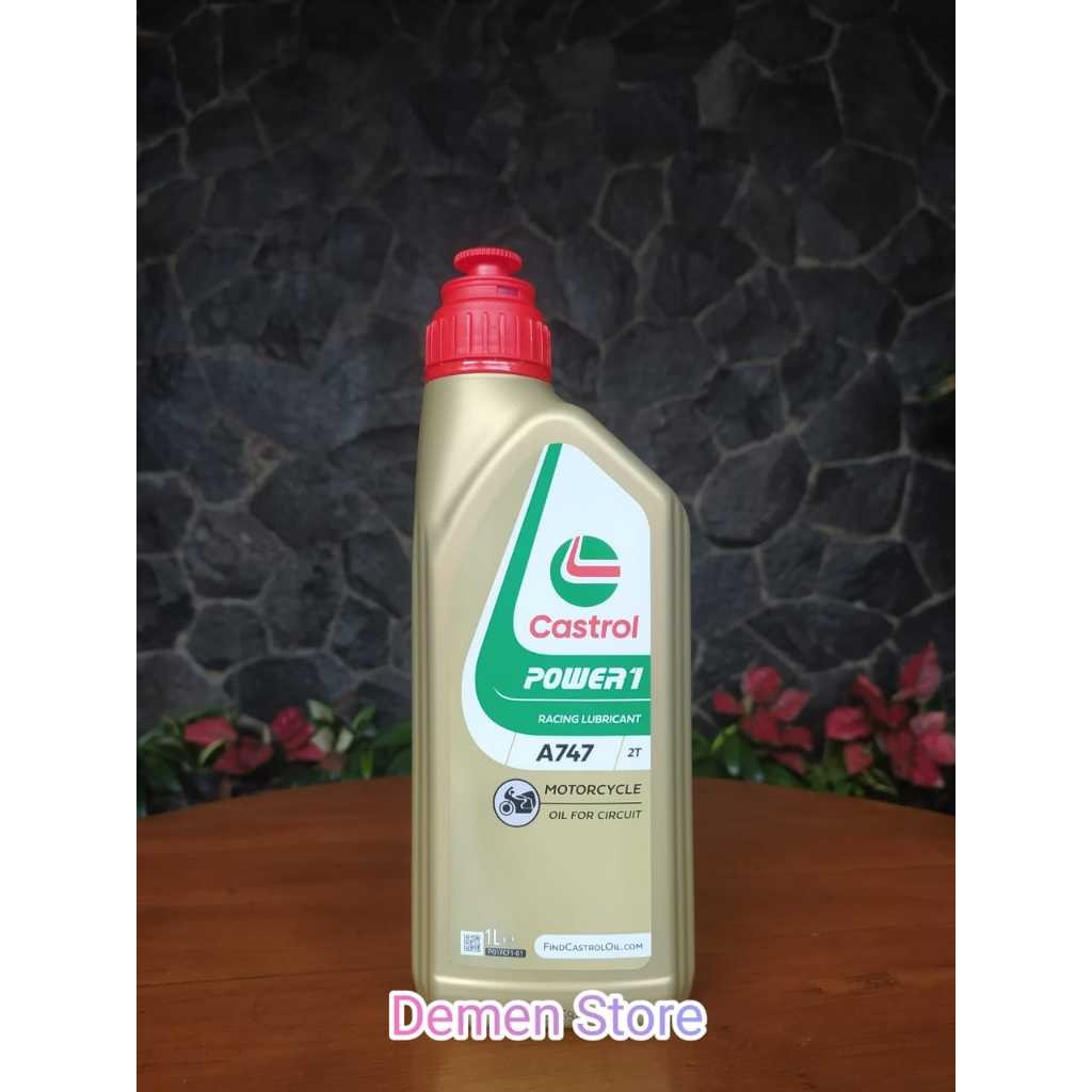 Castrol A747 Power Racing Oli Samping Motor 2T 1L Original FranceCO