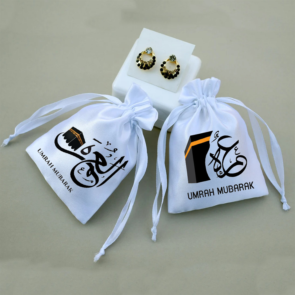 

custom 10pcs Mubarak Ramadan Kareem Gift Bags Islamic Iftar Muslim Favors Al-Adha Decor Umrah Mubarak Decoration Asmara Hajj