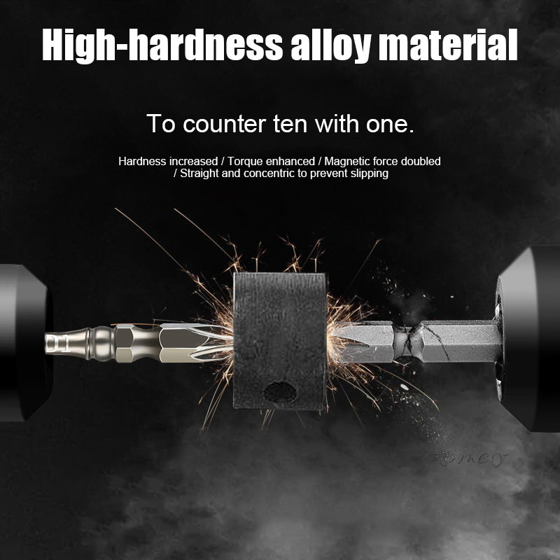 Mata Bor Listrik Mata Obeng Listrik Kepala Baja Paduan Antiselip Mata Bor Magnetik Kuat /komey