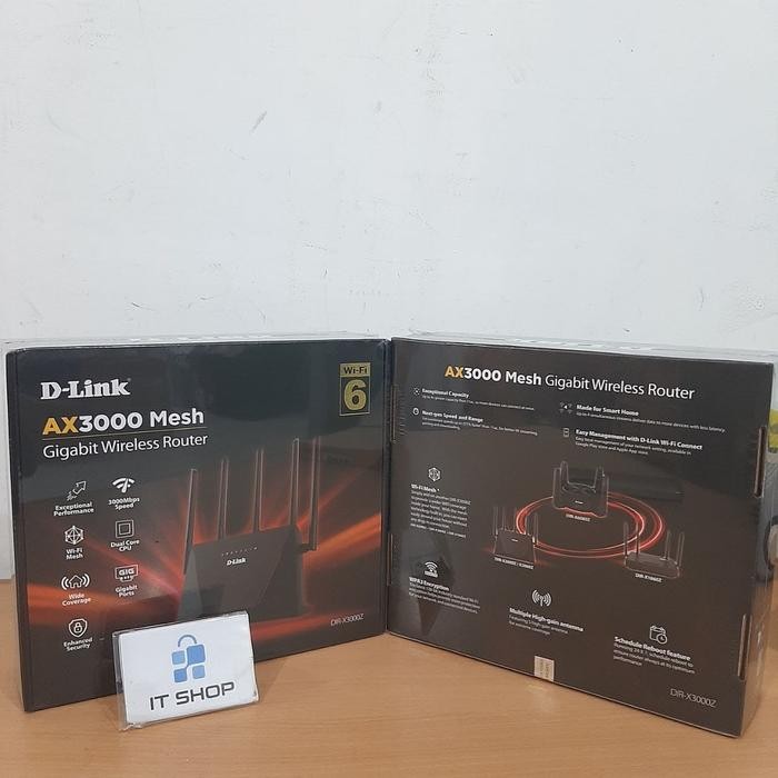 D-Link DIR X3000Z AX3000 Mesh Gabit Wireless Router
