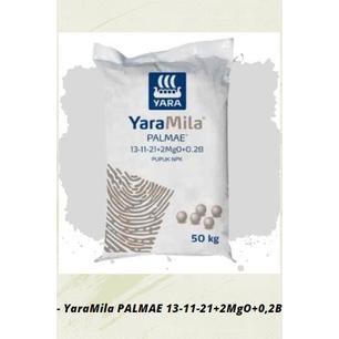 New Pupuk NPK YaraMila 13 11 21 S Palmae Plus Magnesium Boron 100% ori - 1kg