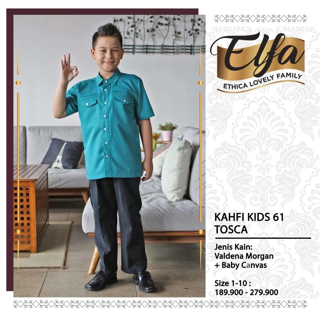 ETHICA KOKO ANAK KAHFI KIDS 61 TOSCA