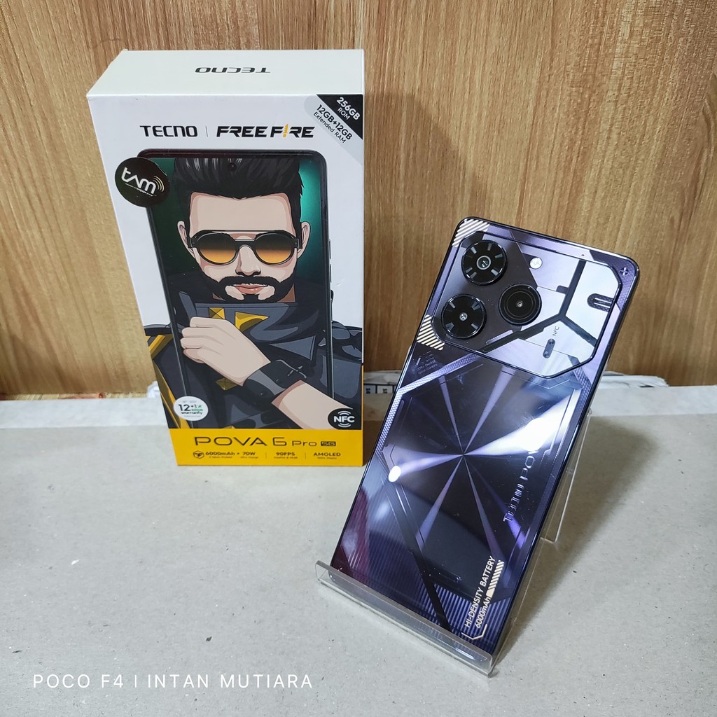 Tecno Pova 6 Pro Ram 12 Rom 256GB Second Resmi