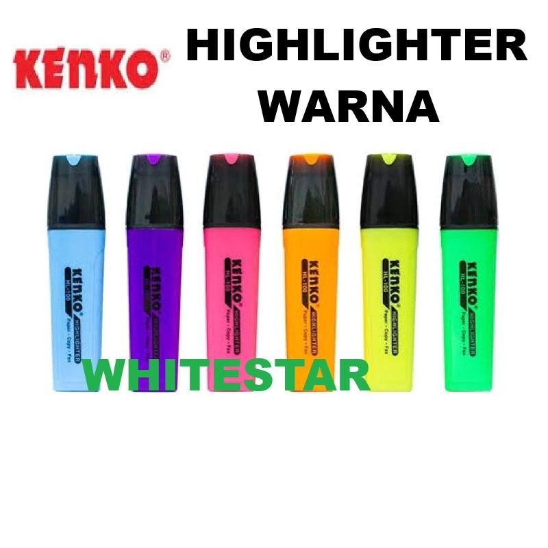 

highlighter / penanda warna fluorescent kenko