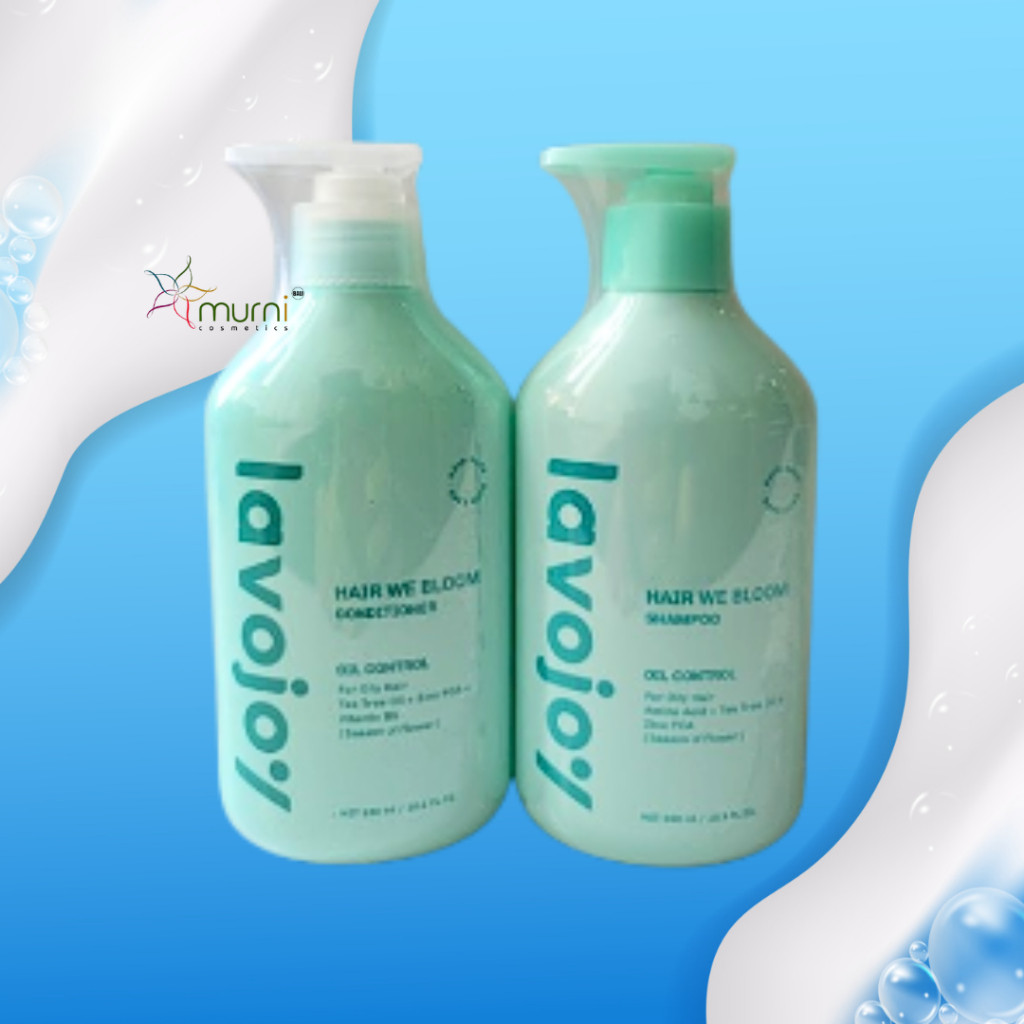 [ MURNI ] LAVOJOY HAIR WE BLOOM SHAMPOO | LAVOJOY HAIR WE BLOOM CONDITIONER 300ML