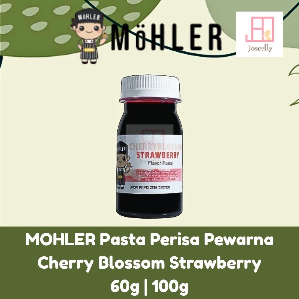 

JOSCELLY.ID MOHLER Pasta Perisa Pewarna Cherry Blossom Strawberry