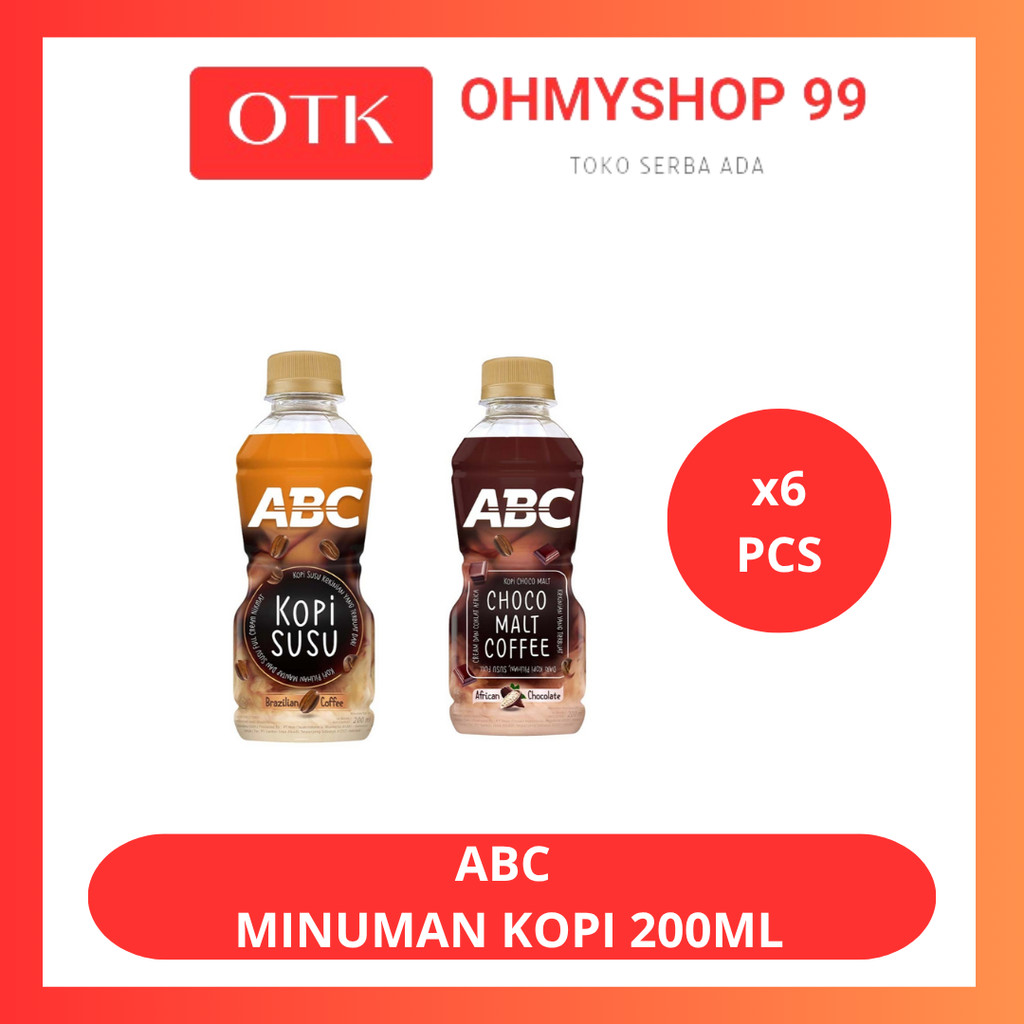 

ABC Minuman Kopi 200ml x 6 pcs