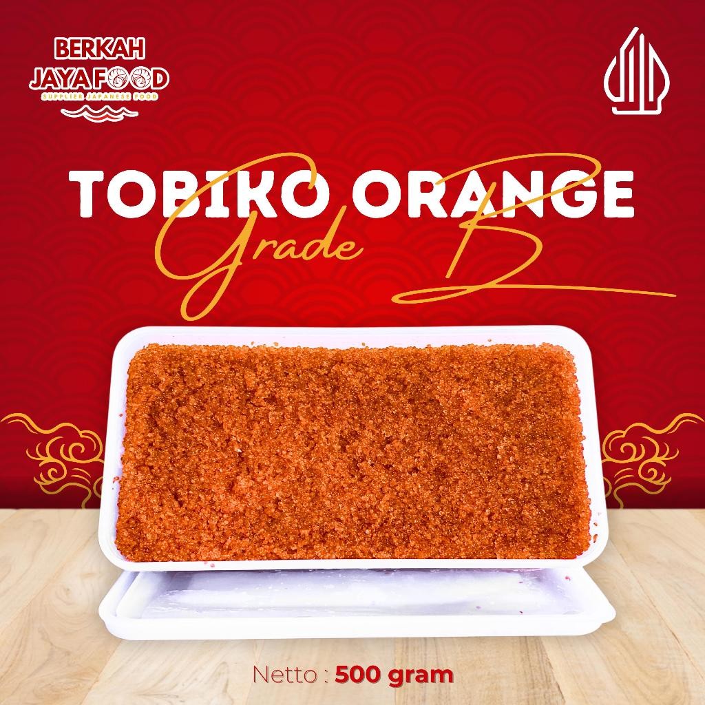 

Tobiko Orange Grade B | 500 gram