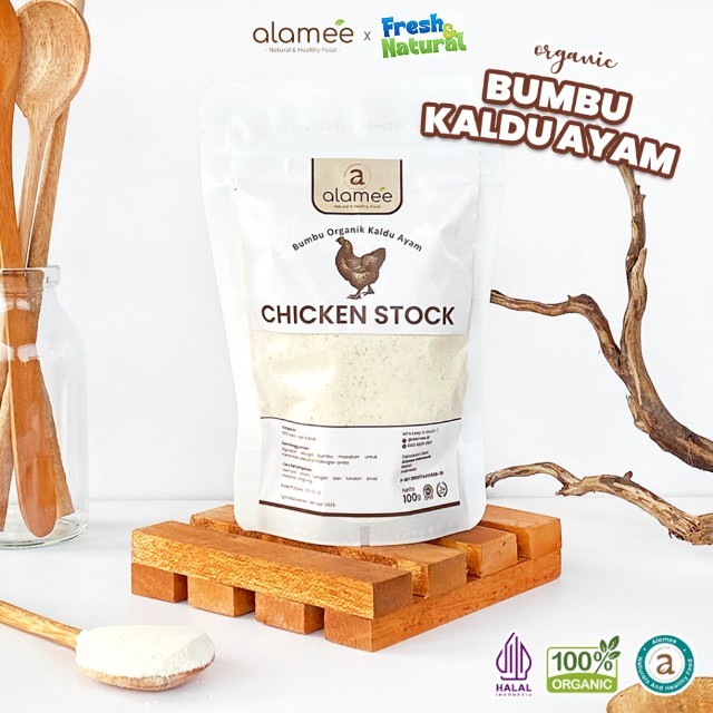 

ALAMEE Bumbu Kaldu Ayam Bubuk Non MSG Spice Chicken Powder Seasoning 100gr freshandnatural