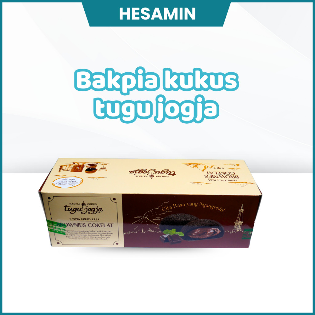 

Bakpia Kukus Tugu Jogja Isi 10 Varian Rasa