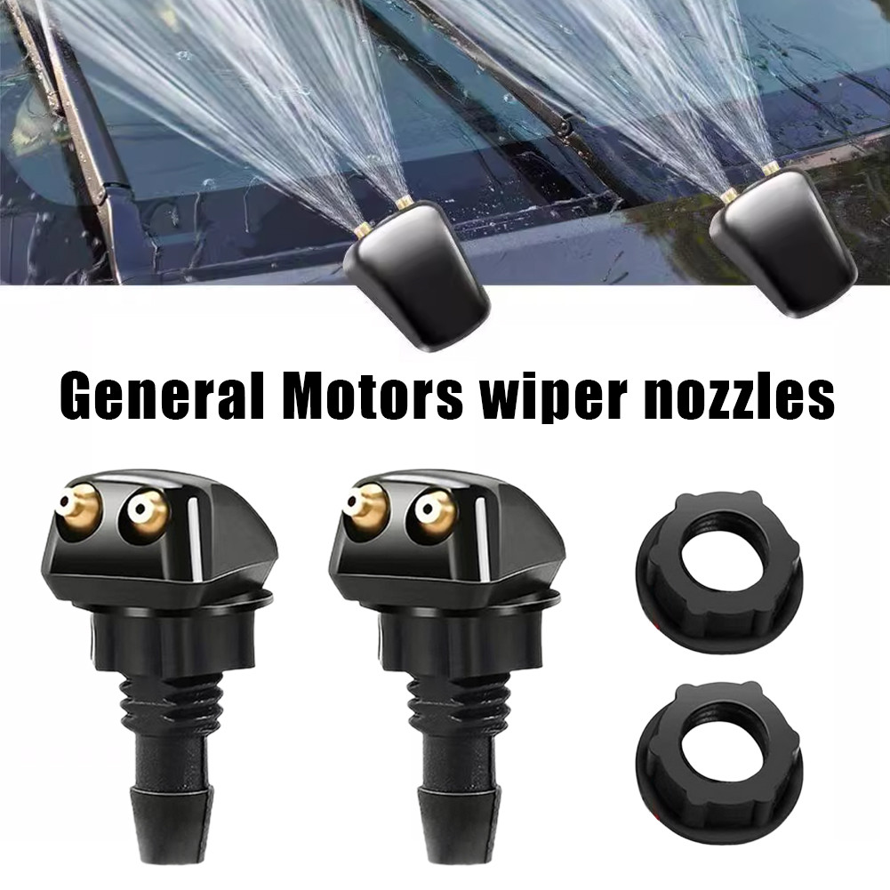 2pcs Nozzle Wiper Universal Semprotan Wiper Mobil 360° Adjustable Nozzle Wiper Avanza Water Nozzle