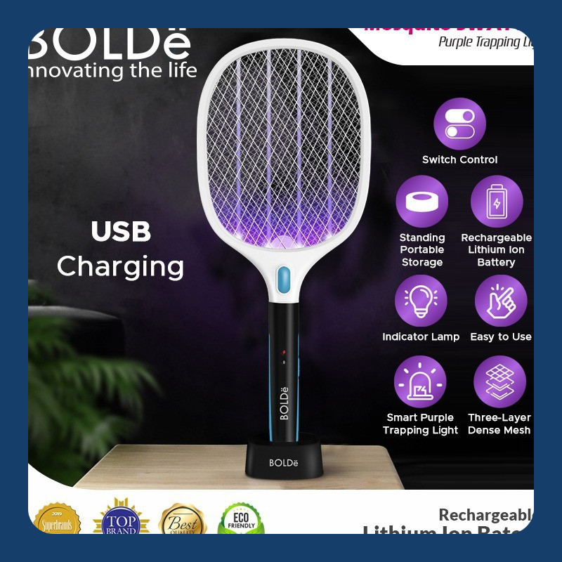 BOLDe Raket Nyamuk / Super Swatter