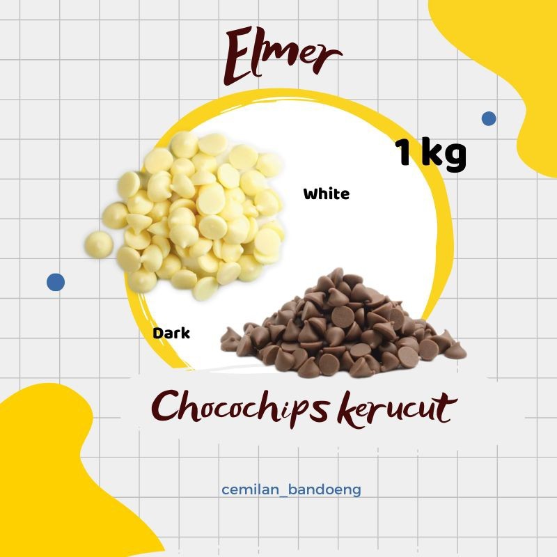 

ChocoChips Kerucut Elmer 1 Kg Rasa Enak Tahan Lama