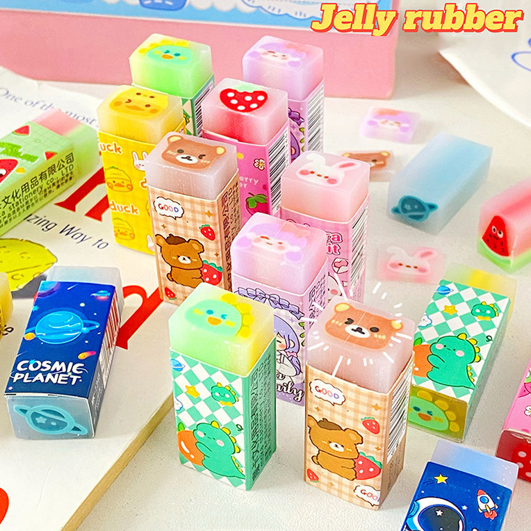 

PENGHAPUS MINI SATUAN / COD PENGHAPUS PENSIL SUPER CLEAN MOTIF KARTUN KAWAII