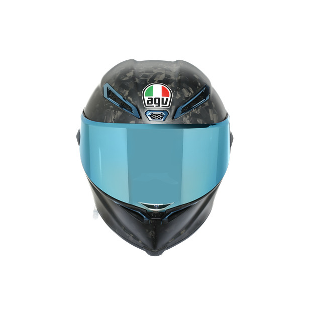 Kaca Helm AGV Pista Mirror Light Blue (FUTURO) Aftermarket Visor