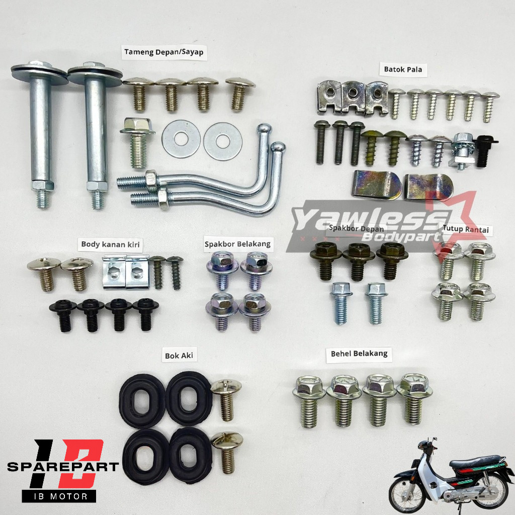 baut body astrea grand full set - baut astrea grand full set - body astrea grand bulus