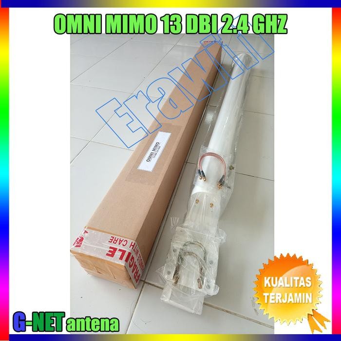 Antena Wifi Outdoor 2,4 GHz Omni Mimo 13 dBi + E220 Ext 30dBm