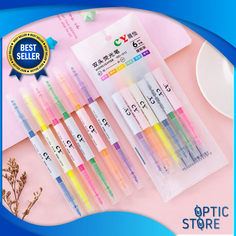 

OPTIC S5821 Stabilo Warna 1 Set Stabilo Warna Warni Highlighter Warna Warni 1 Set Stabilo Highlighter Warna